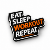 Велкро пач EAT SLEEP WORKOUT REPEAT