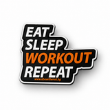 Велкро пач EAT SLEEP WORKOUT REPEAT