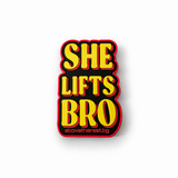Велкро пач SHE LIFTS BRO