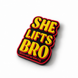 Велкро пач SHE LIFTS BRO